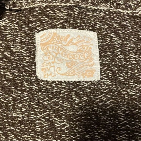 Love Rocks - Cozy Hooded Cardigan Sweater with Waist Tie - Picture 7 of 7